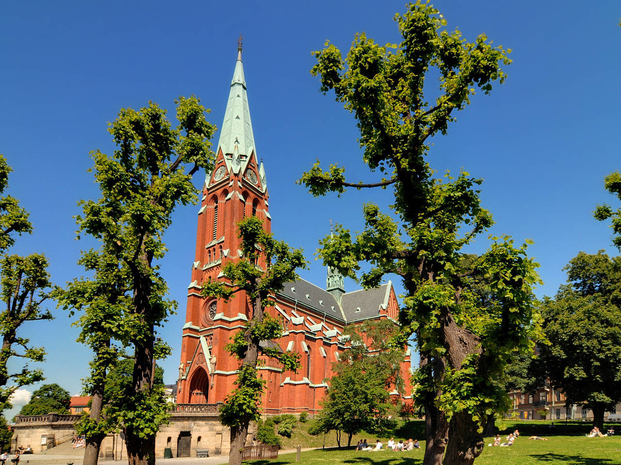  Foto Attraktion  In Stockholm stehen zahlreiche interessante Kirchen
