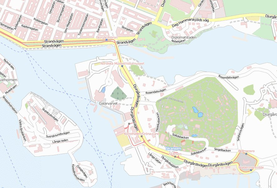 Djurg rden Stadtplan Mit Luftbild Und Unterk nften Von Stockholm Djurg rden Stadtplan Mit Luftbild Und Unterk nften Von Stockholm